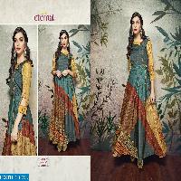 Eternal silk mode hits Wholesale shop digital printed Art silk Gowns